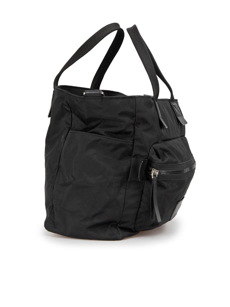Marc Jacobs Women's Black Canvas Duffle Bag For Sale at 1stDibs