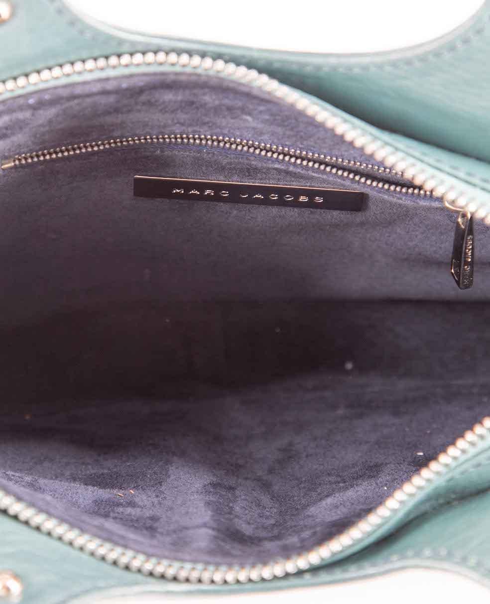 Marc Jacobs Women's Green Leather Medium Shoulder Bag 2