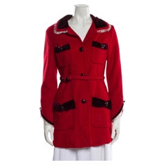 Marc Jacobs wool red jacket