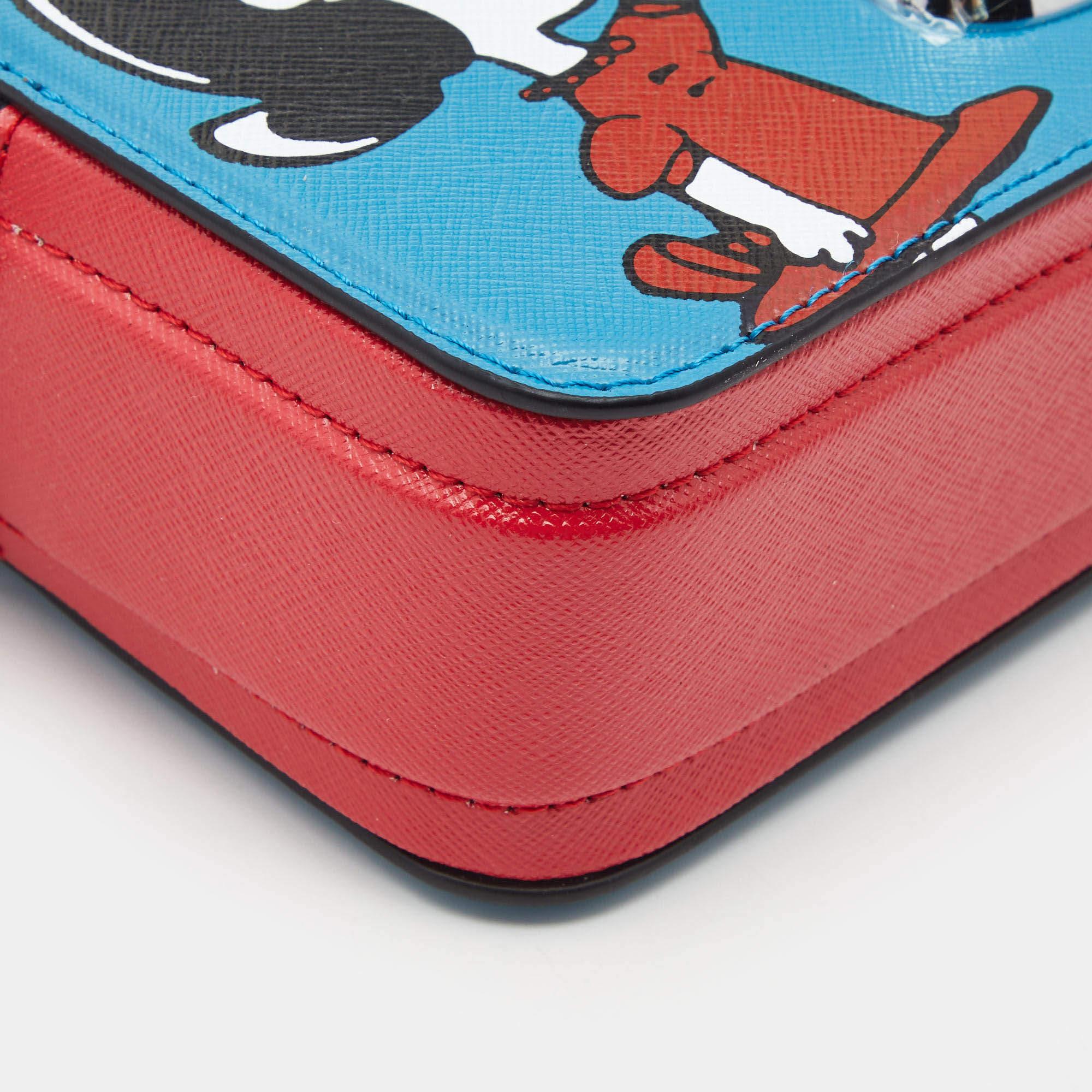 Marc Jacobs x Peanuts Multicolor Leather Snapshot Snoopy Camera Bag 1