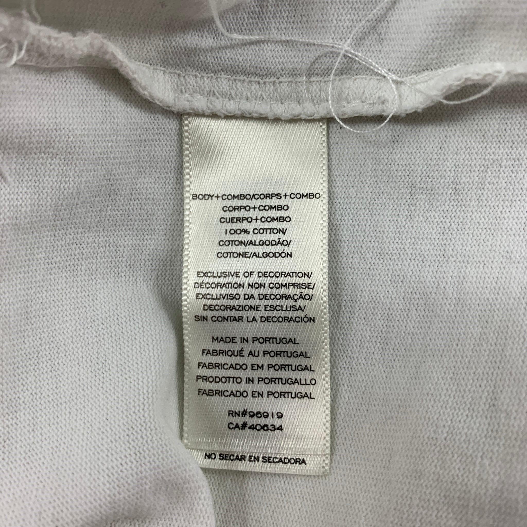 MARC JACOBS x PEANUTS Size S White Cotton Crew-Neck T-shirt In Good Condition In San Francisco, CA