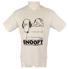 MARC JACOBS x PEANUTS Size S White Cotton Crew-Neck T-shirt