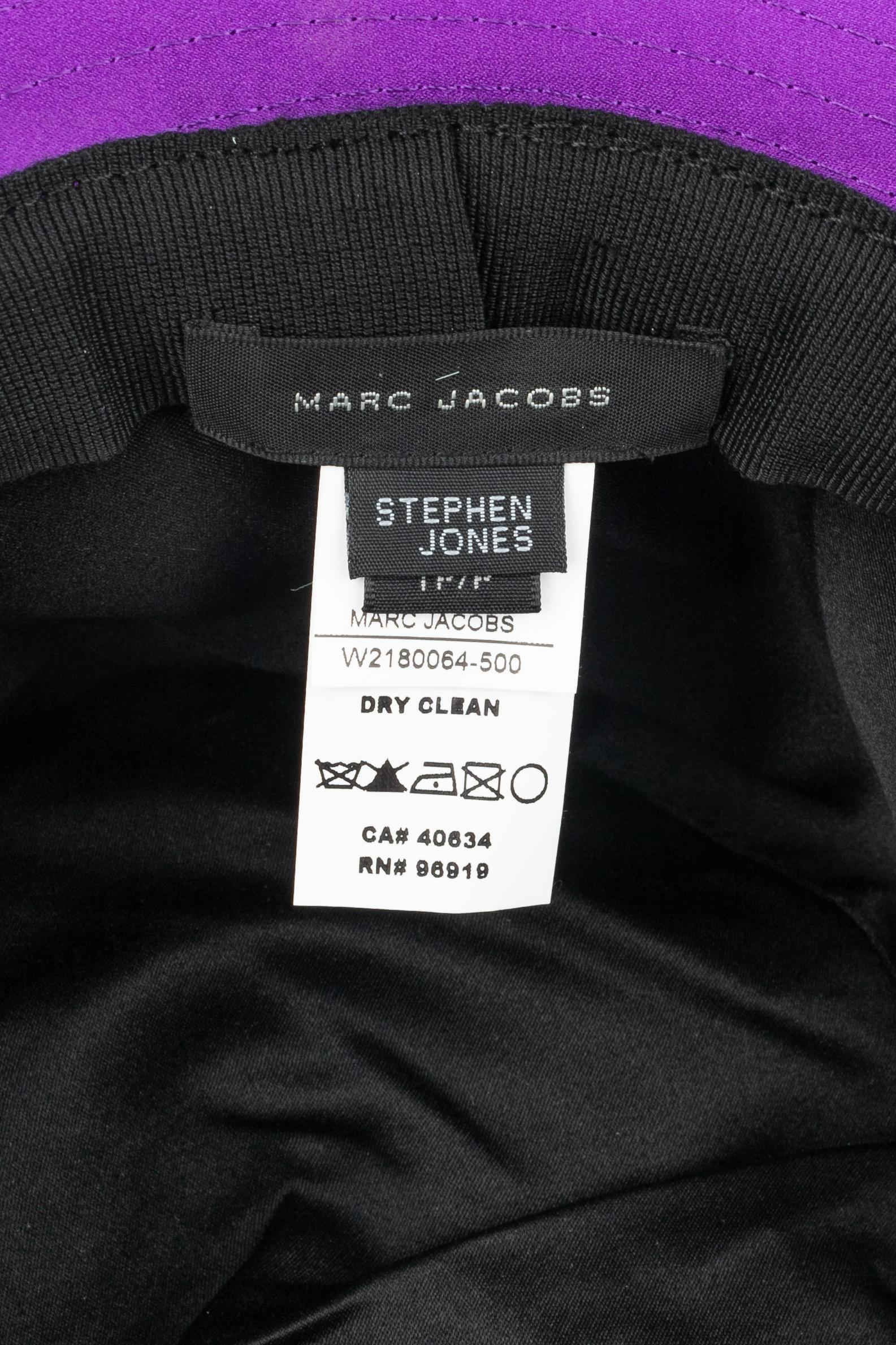 Marc Jacobs x Steven Jones two-tone hat en vente 4