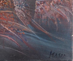 Surrealist Landscape - Original Oil on Canvas, Handsigned