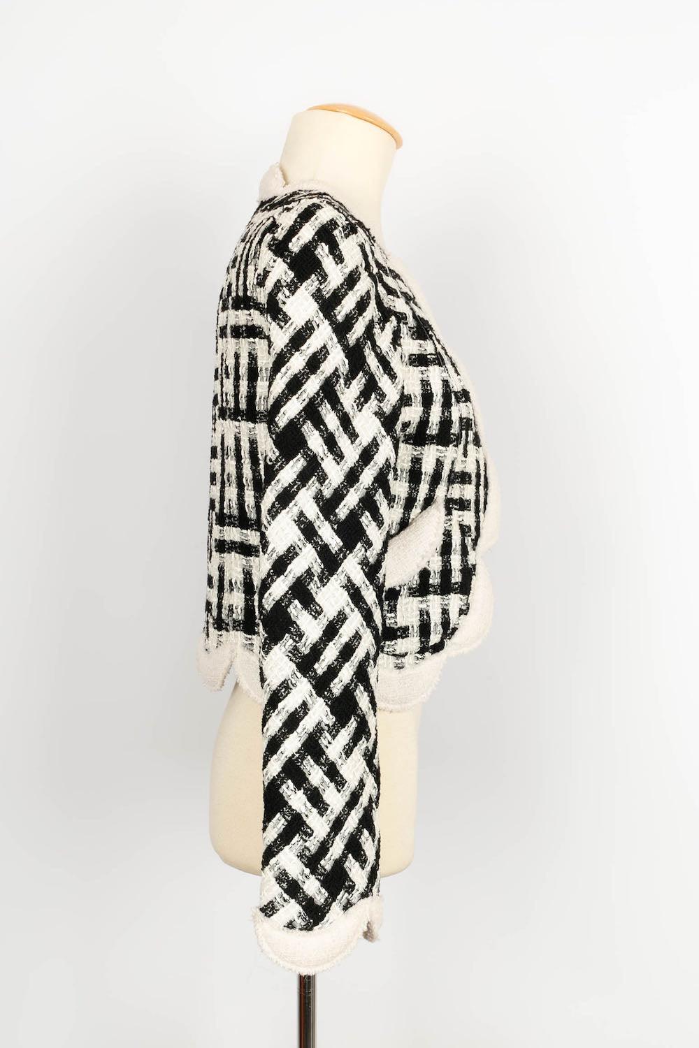 Marc Jocobs Tweed Jacket with Silk Lining In Excellent Condition For Sale In SAINT-OUEN-SUR-SEINE, FR