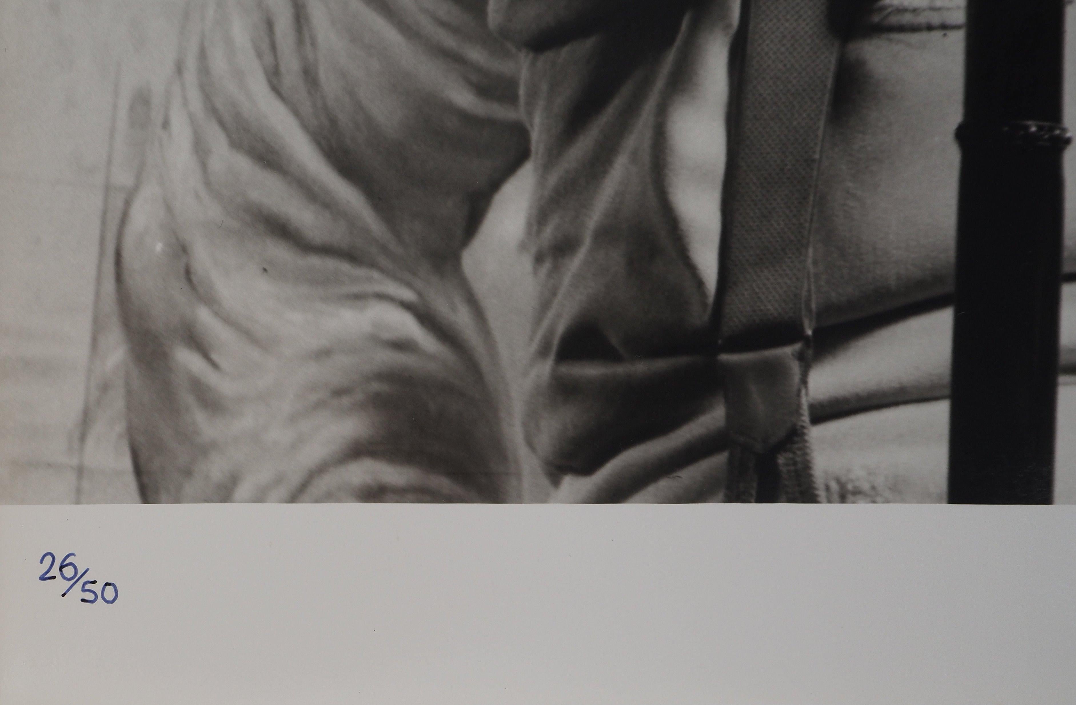 Dali, Power of Imagination – Original-Silberdruckfotografie, signiert und nummeriert (Schwarz), Portrait Photograph, von Marc Lacroix