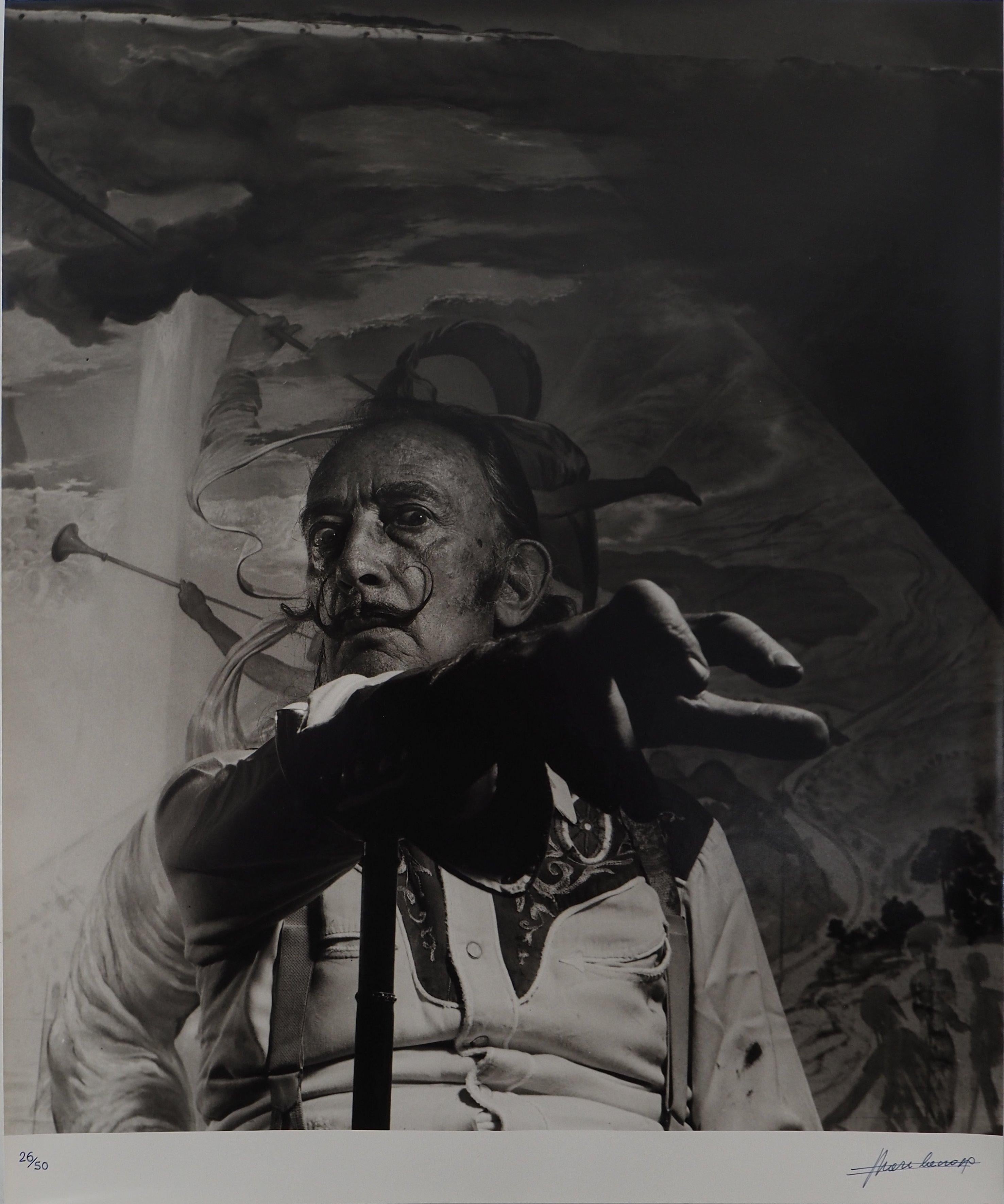 Marc Lacroix Portrait Photograph – Dali, Power of Imagination – Original-Silberdruckfotografie, signiert und nummeriert