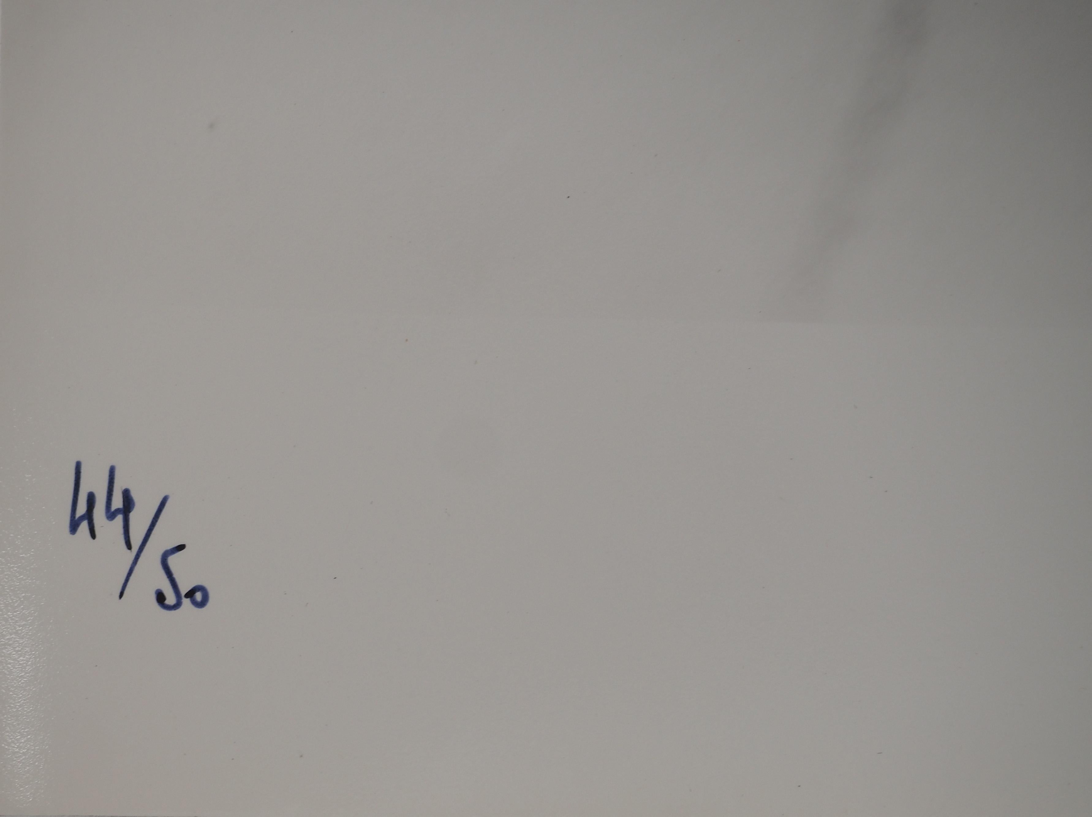 Dalí Staring at the Horizon - Original Gelatin Silver Photography, SIGNED For Sale 2