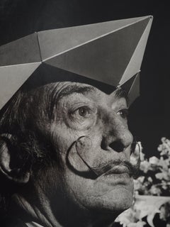 Dalí with the Cubist Tricorne - Original Gelatin Silver Photography