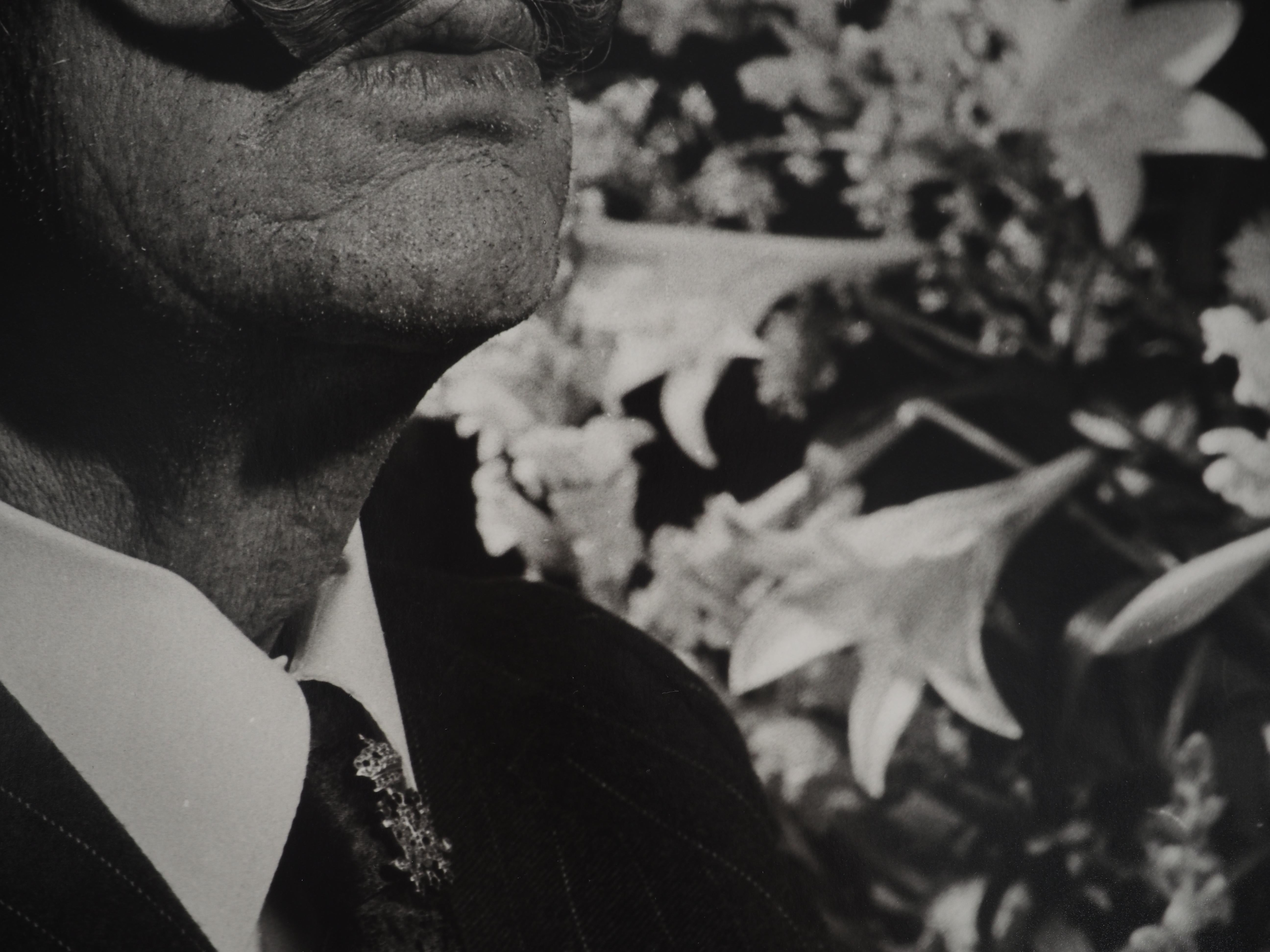 Marc LACROIX (1927-2007)
Dalí mit dem kubistischen Dreispitz, 1971

Original Gelatinesilberfotografie
Unterzeichnet mit Tinte
Nummeriert auf 99 Exemplaren
Auf Silberdruckpapier 57 x 47 cm (ca. 22,4 x 18,5 inch) 

INFORMATION : Marc Lacroix war