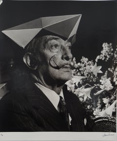 Dalí with the Cubist Tricorne - Original Gelatin Silver Photography