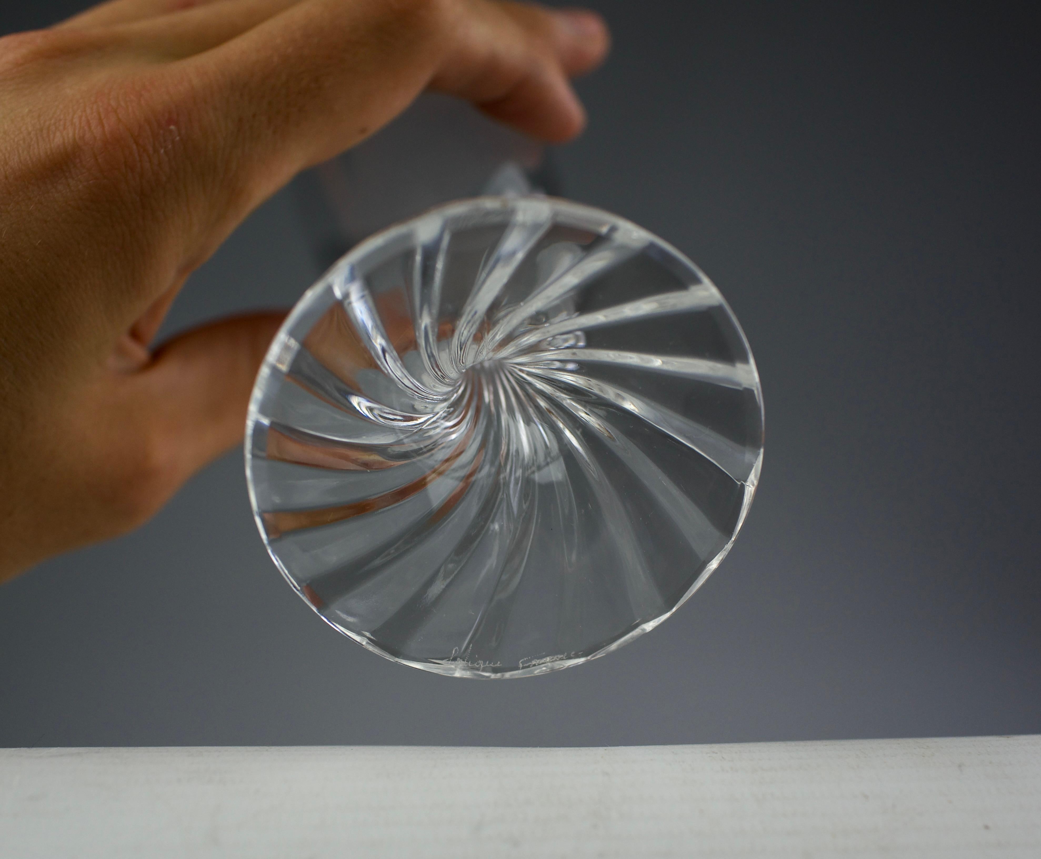Marc Lalique para Lalique Francia, Servicio de cristalería 