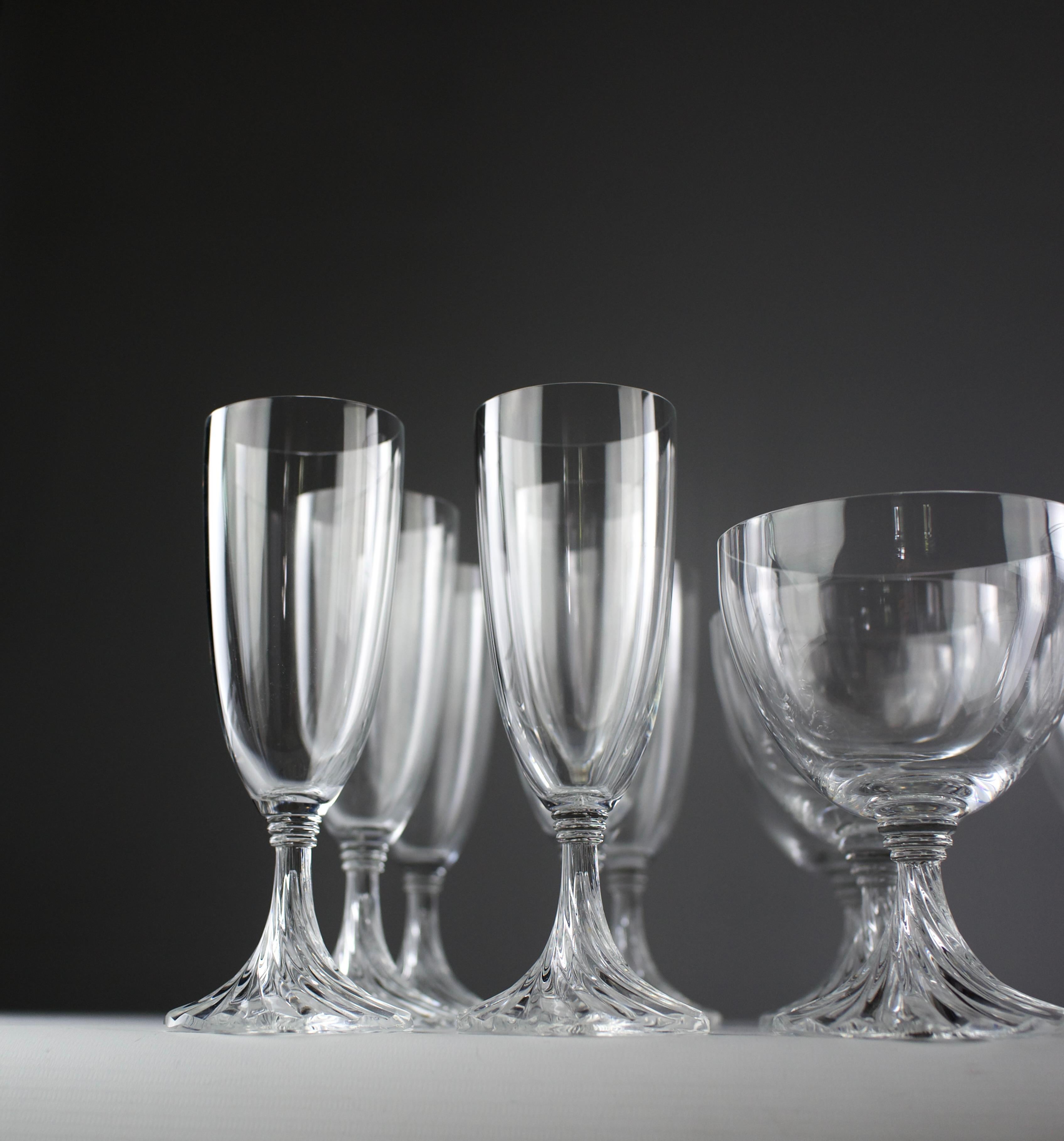Marc Lalique para Lalique Francia, Servicio de cristalería 