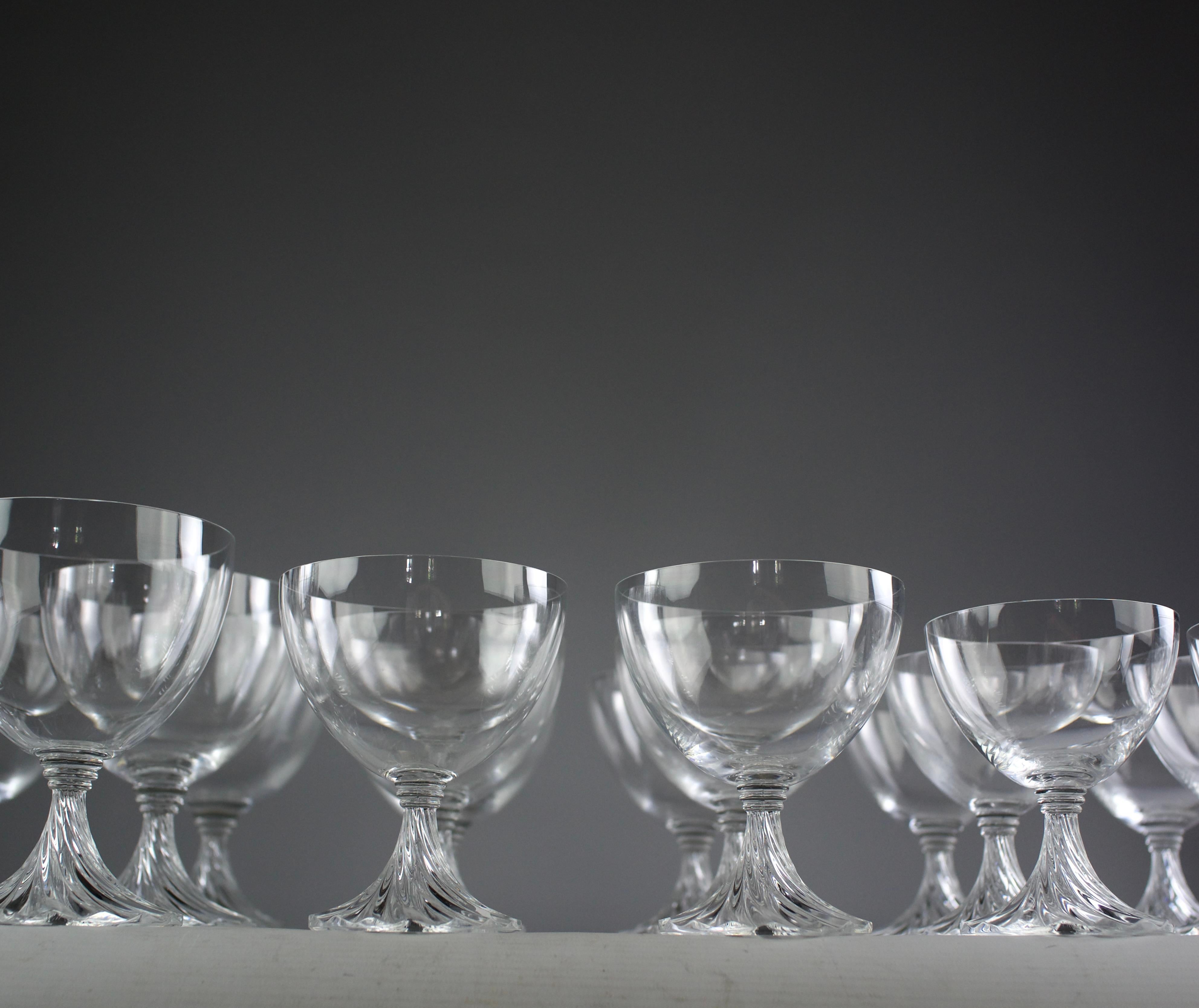 Marc Lalique para Lalique Francia, Servicio de cristalería 