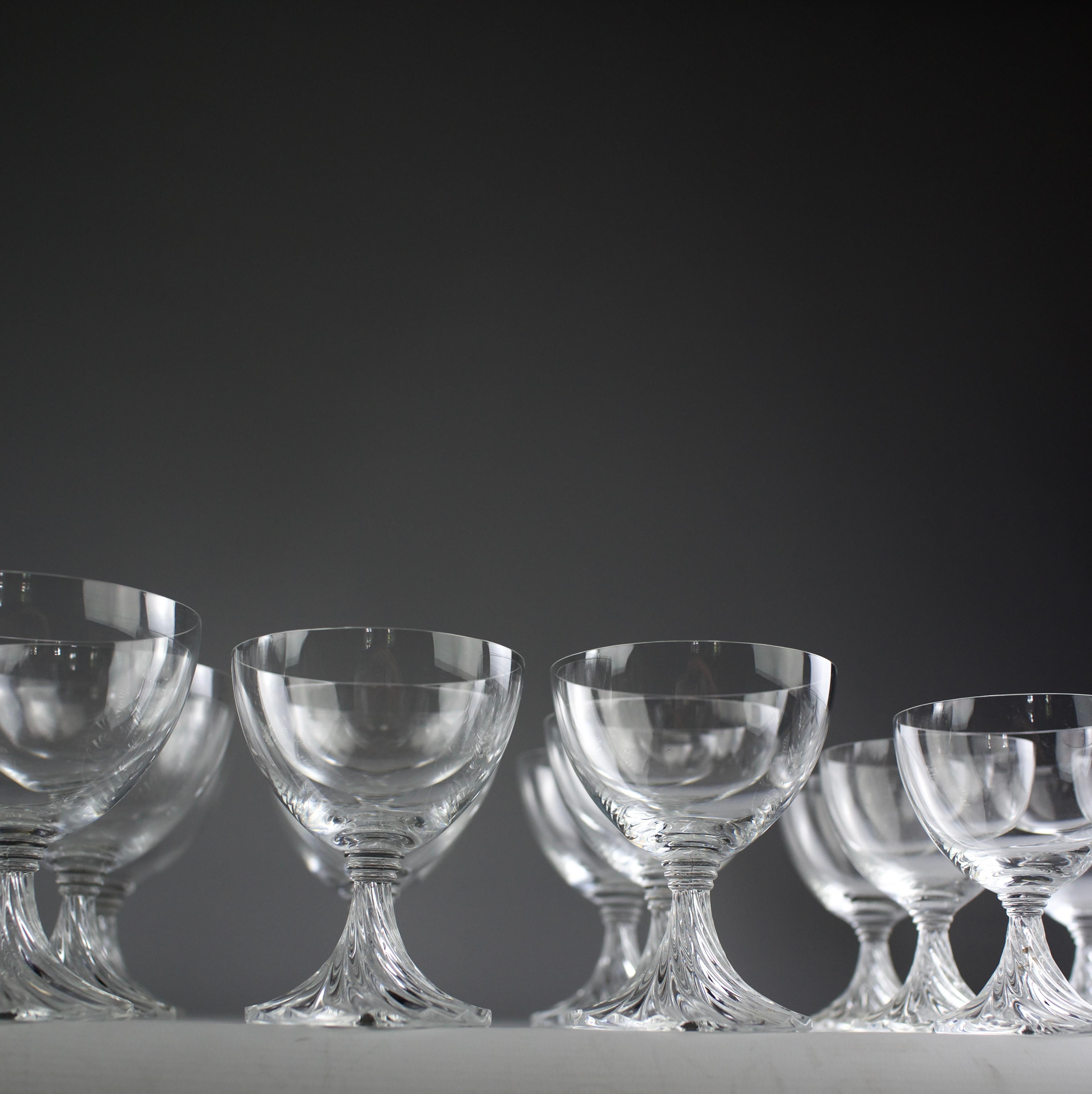 Marc Lalique para Lalique Francia, Servicio de cristalería 