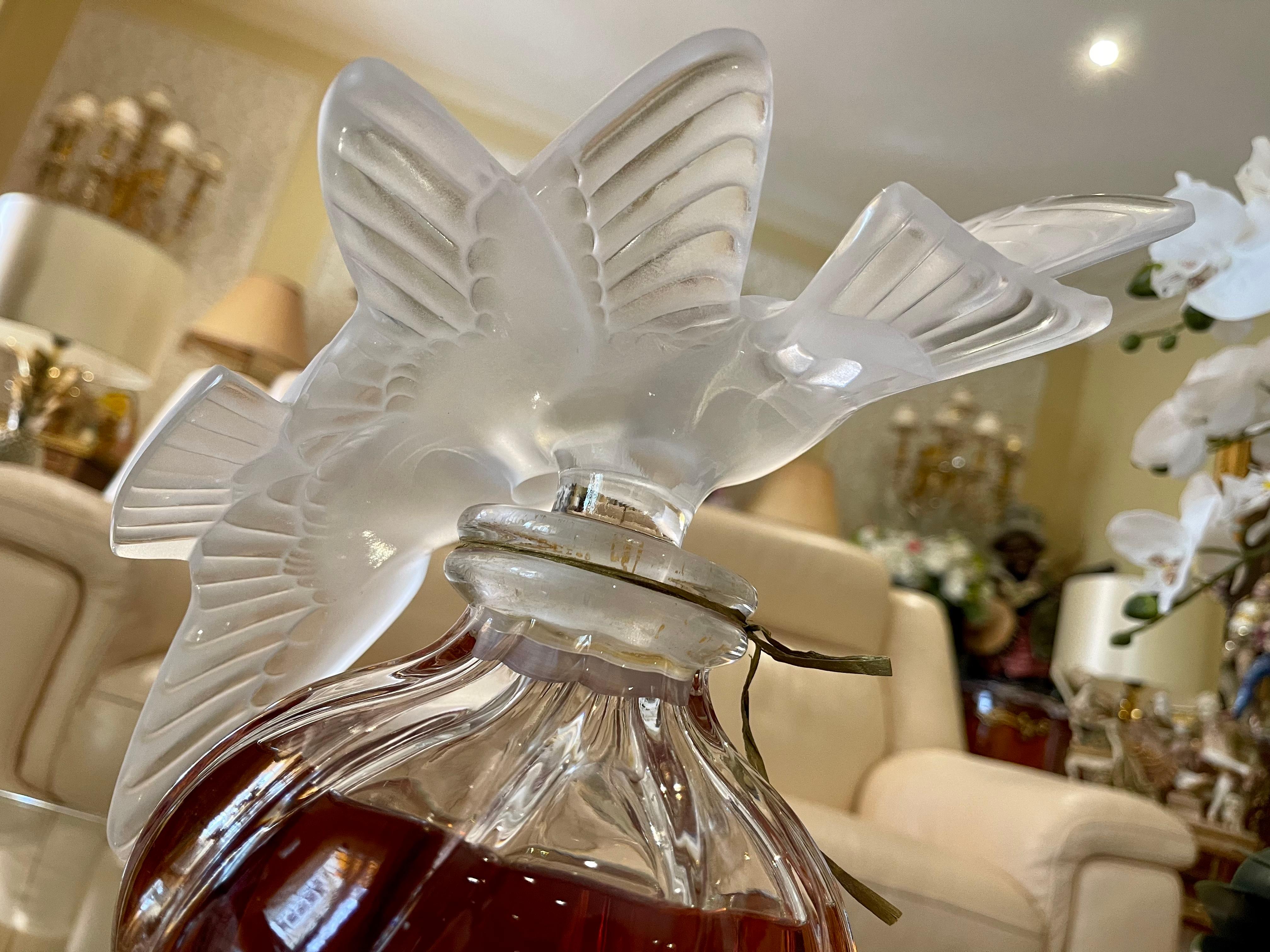 Marc Lalique & Nina Ricci - Air du Temps Bottle un Crystal circa 1948 3
