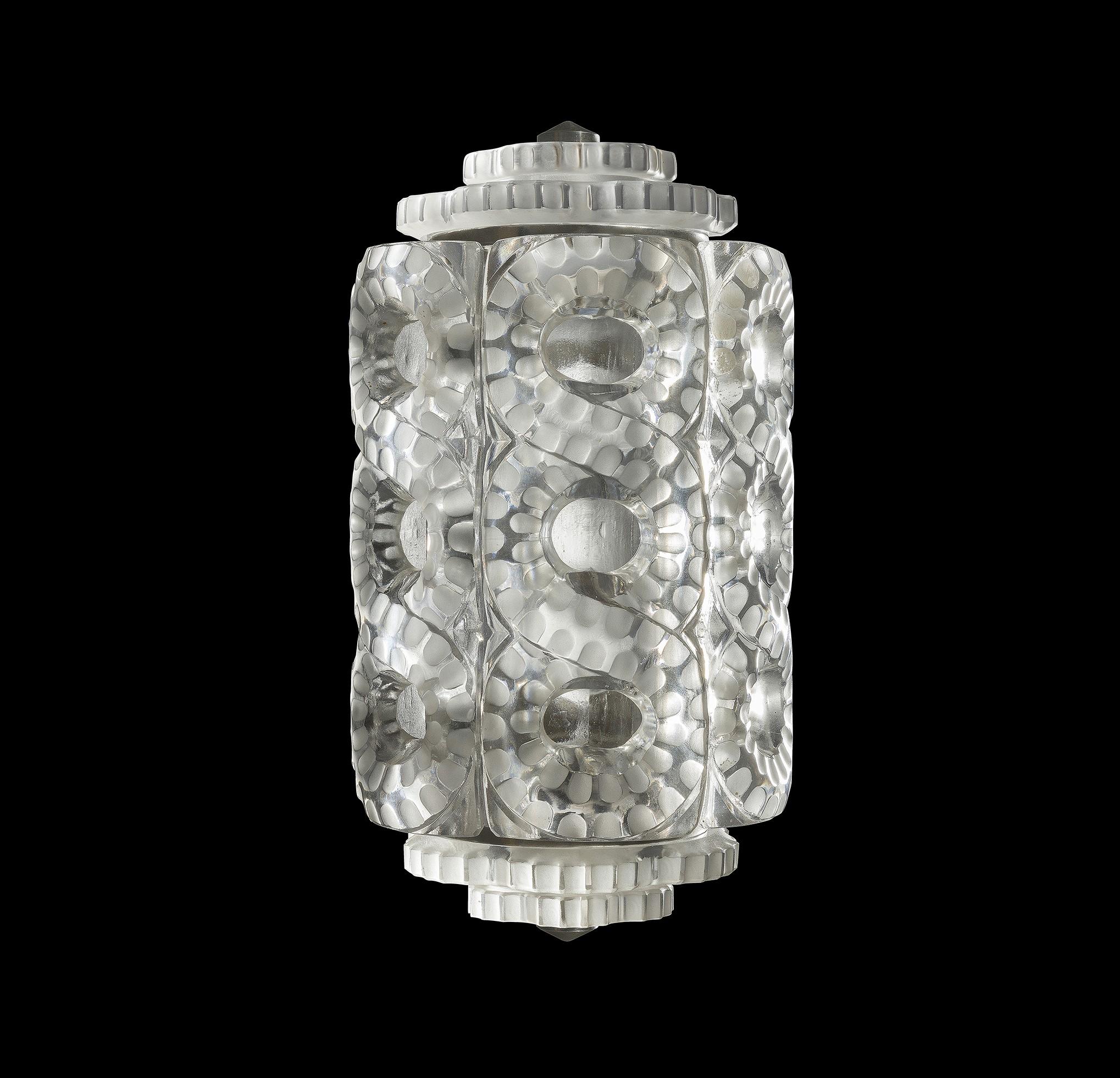 Marc Lalique: „Seville“-Kronleuchter (Kristall) im Angebot