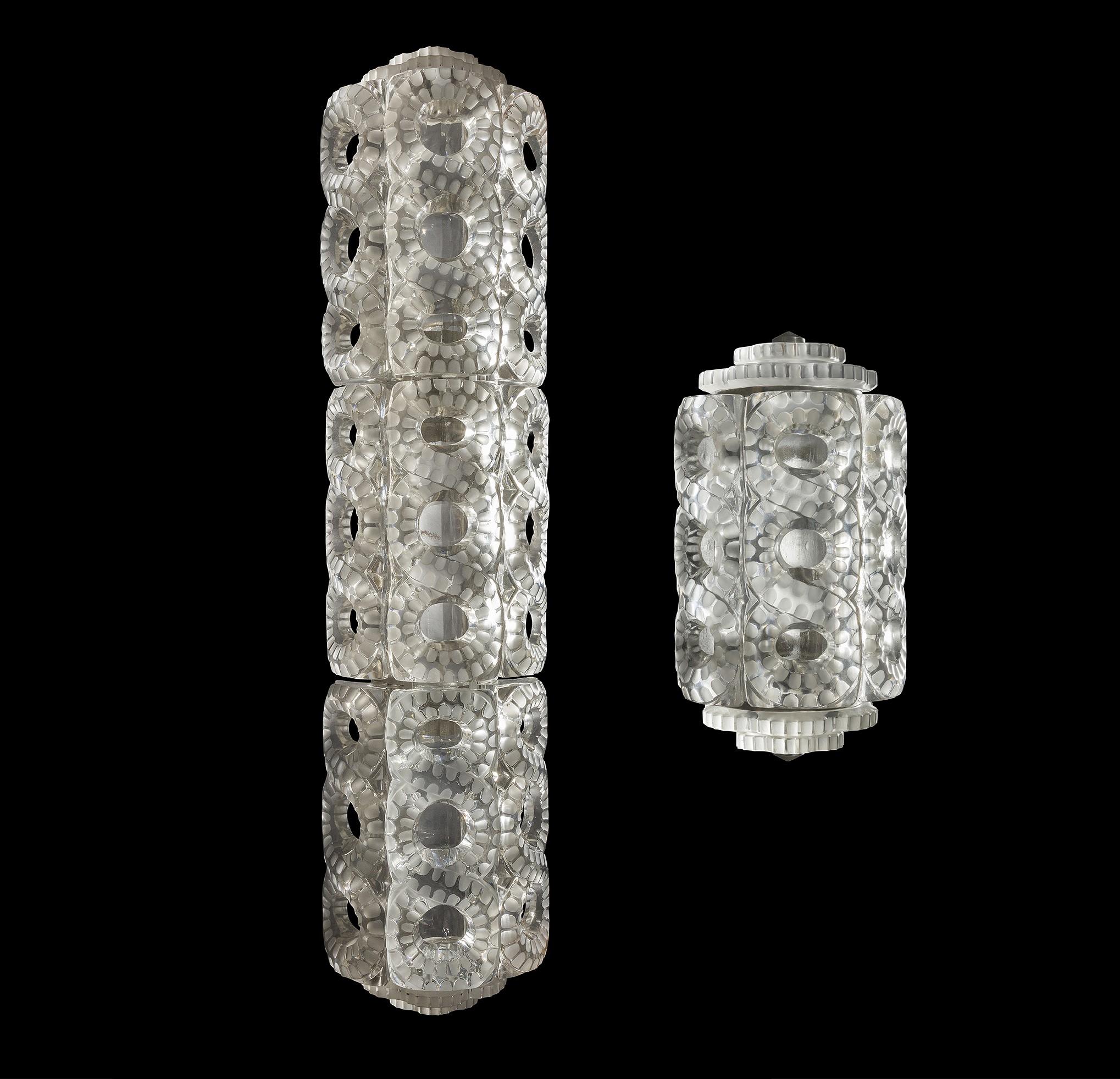 Marc Lalique: „Seville“-Kronleuchter im Angebot 1