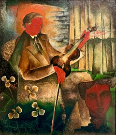 'The Violinist' by Marc Mendelson (London 1915 – 2013 Brussels)