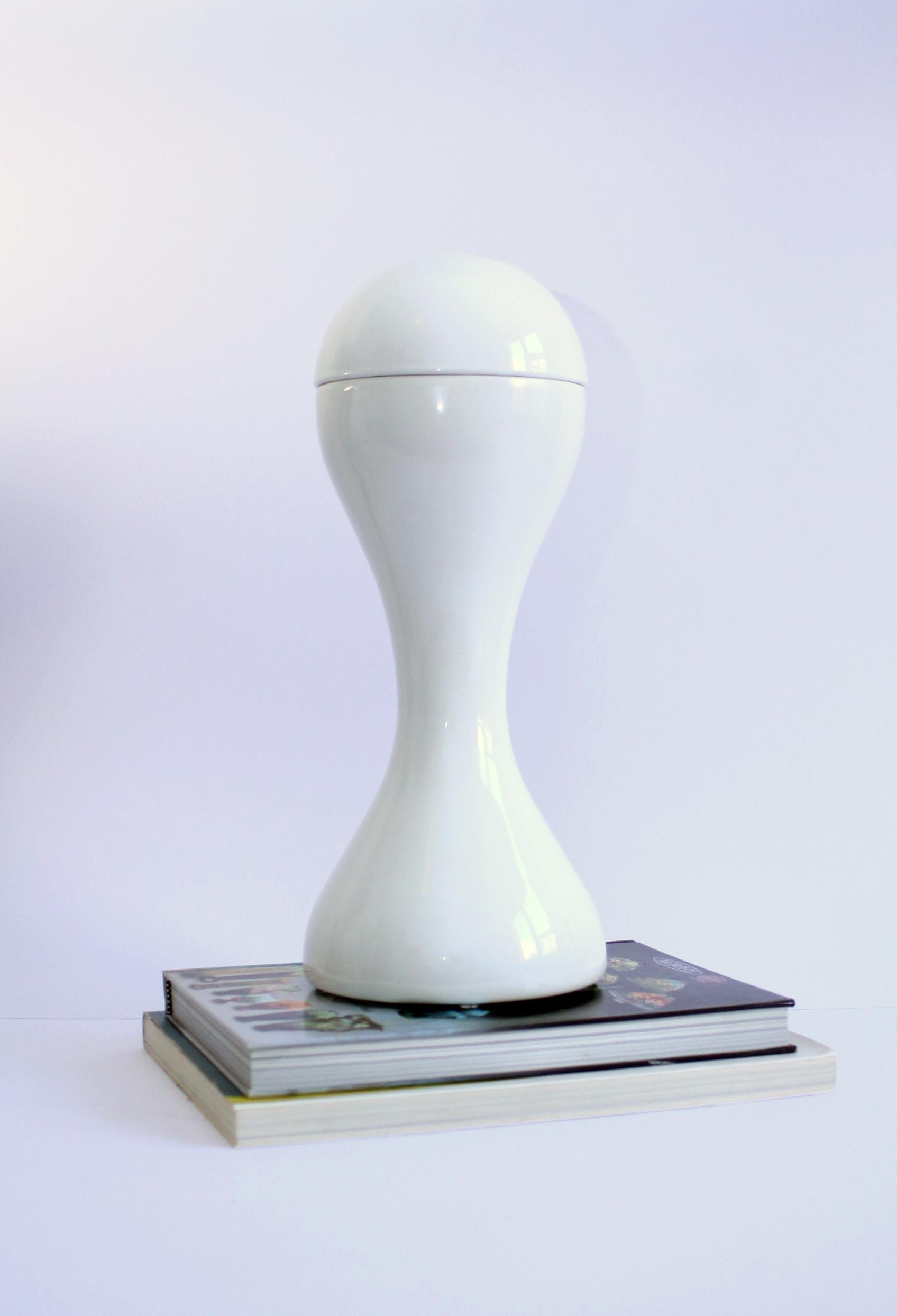 Marc Newson pour Cappellini  1992 Vase italien en céramique blanche (40hx14cm) Pristine ! 3