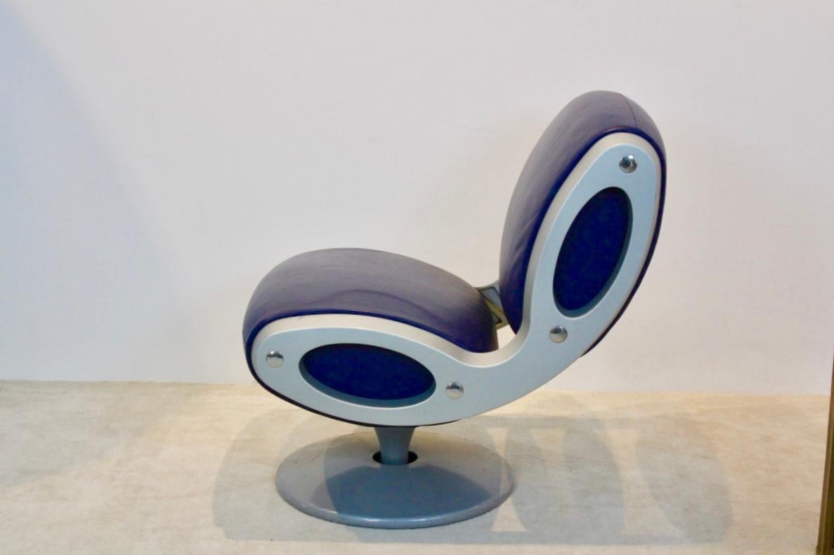 Marc Newson ‘Gluon’ Swivel Chair by Moroso, Italy In Good Condition In Voorburg, NL