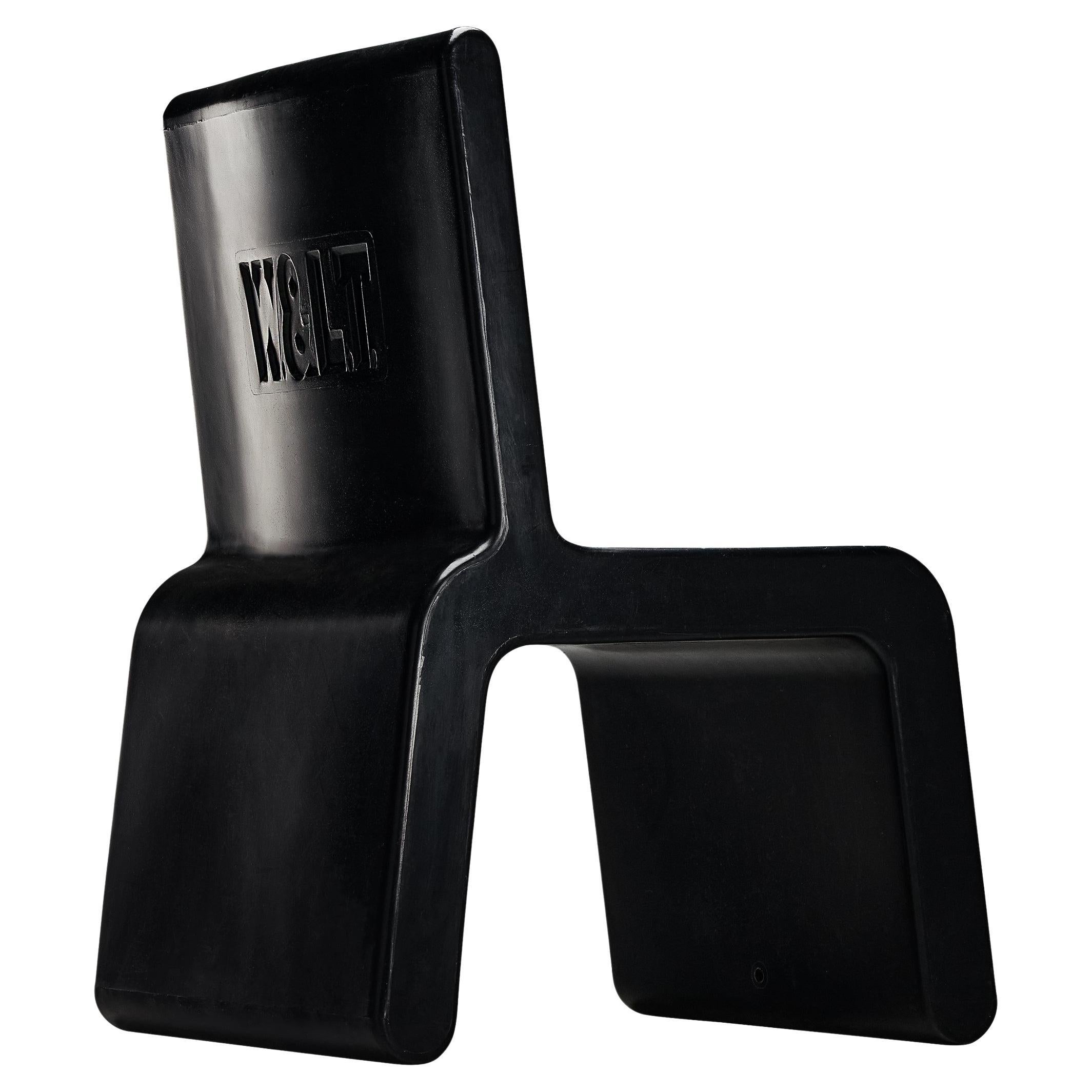 Marc Newson 'Kiss the Future' Chair in Black Molded Polypropylene