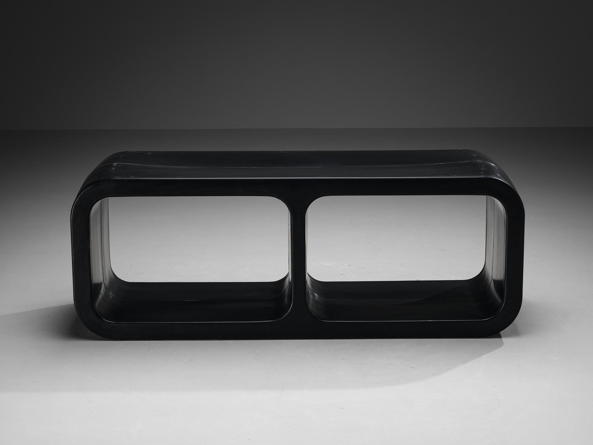 Plastique Marc Newson 'Kiss the Future' Sideboard en polypropylène moulé noir  en vente