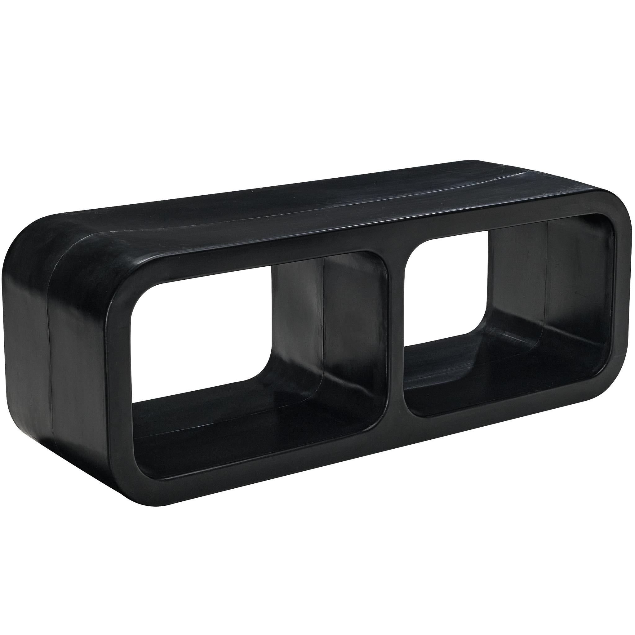 Marc Newson 'Kiss the Future' Sideboard in Black Molded Polypropylene For Sale