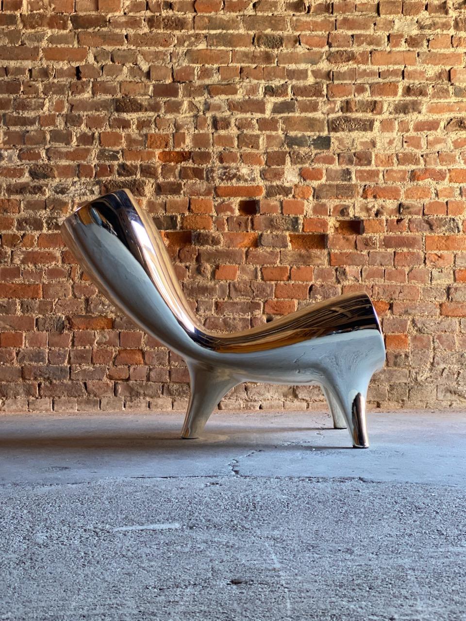 Marc Newson Lockheed Style Orgone Chair circa 1993 In Good Condition In Longdon, Tewkesbury