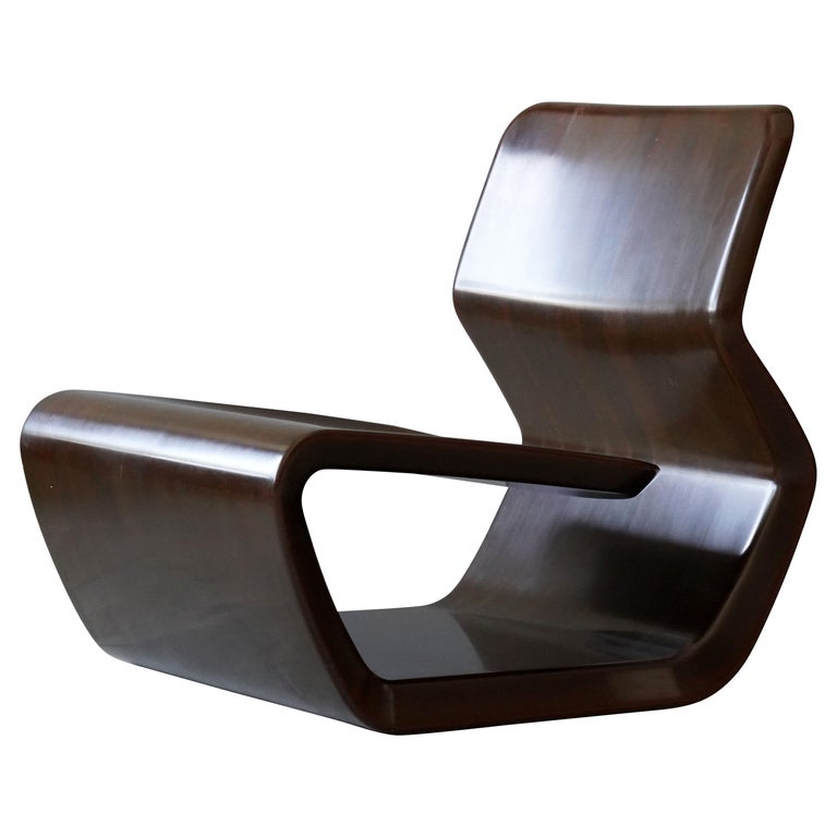 Marc Newson, "Micarta" Lounge Chair, Linen Phenolic Composite, Studio, 2006
