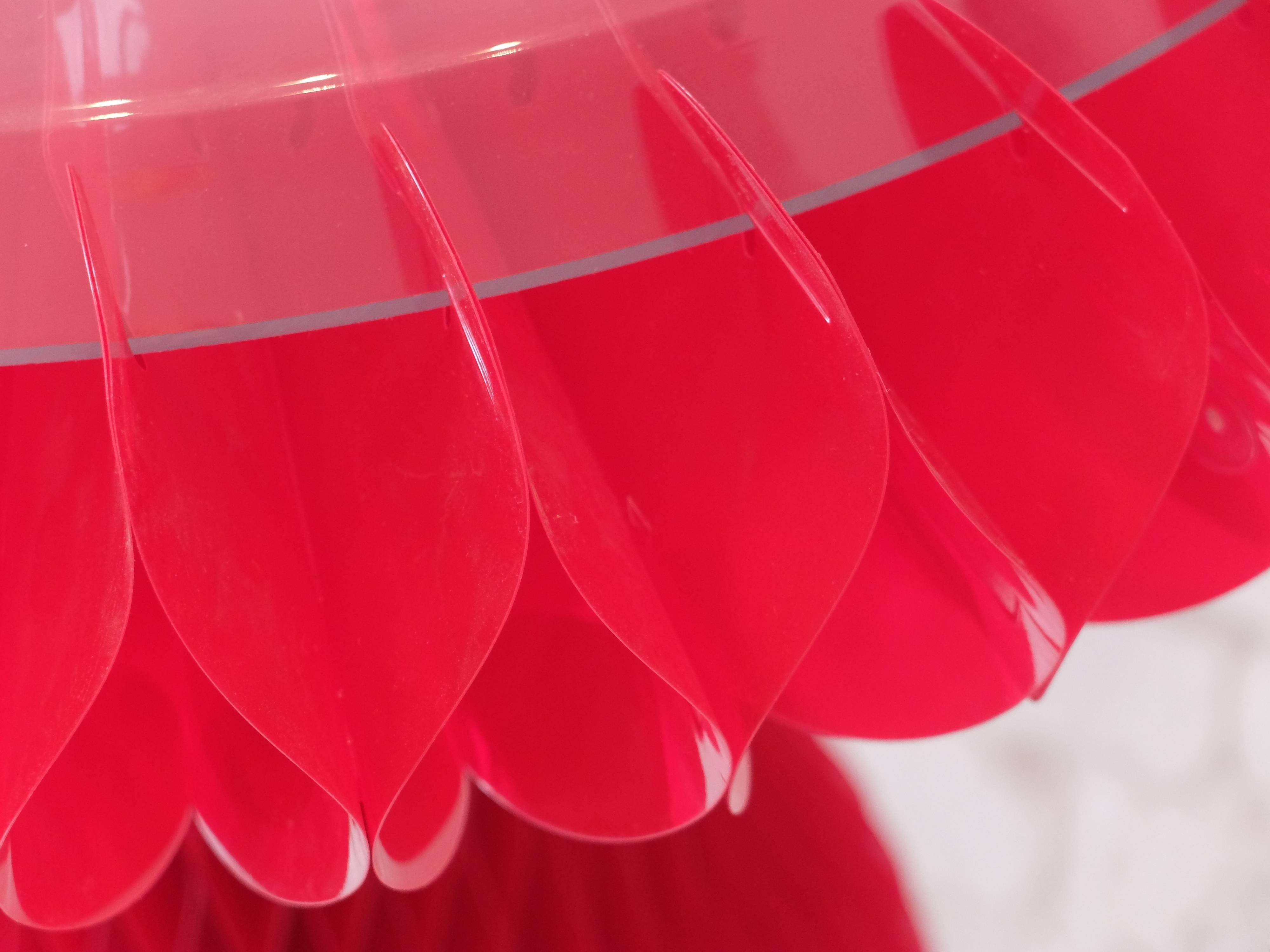 Fin du 20e siècle Table « Gello » rouge de Marc Newson, fabriquée pour Les 3 Suisses en 1994, boîte d'origine en vente