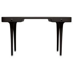 Table Riga de Marc Newson en bois laqués anthracite mat pour Cappellini