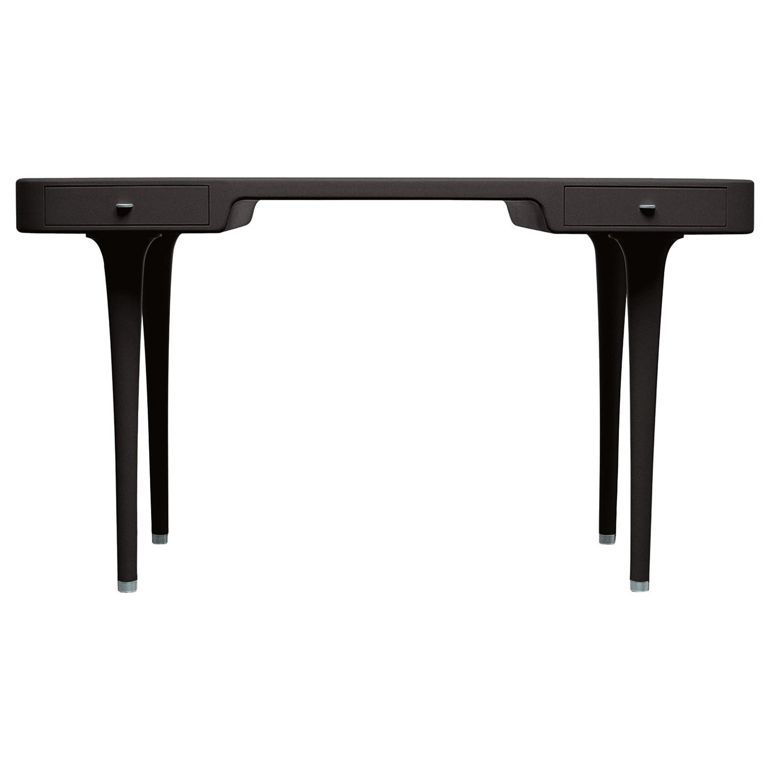 Marc Newson Riga Table in Matte Lacquered Woods for Cappellini