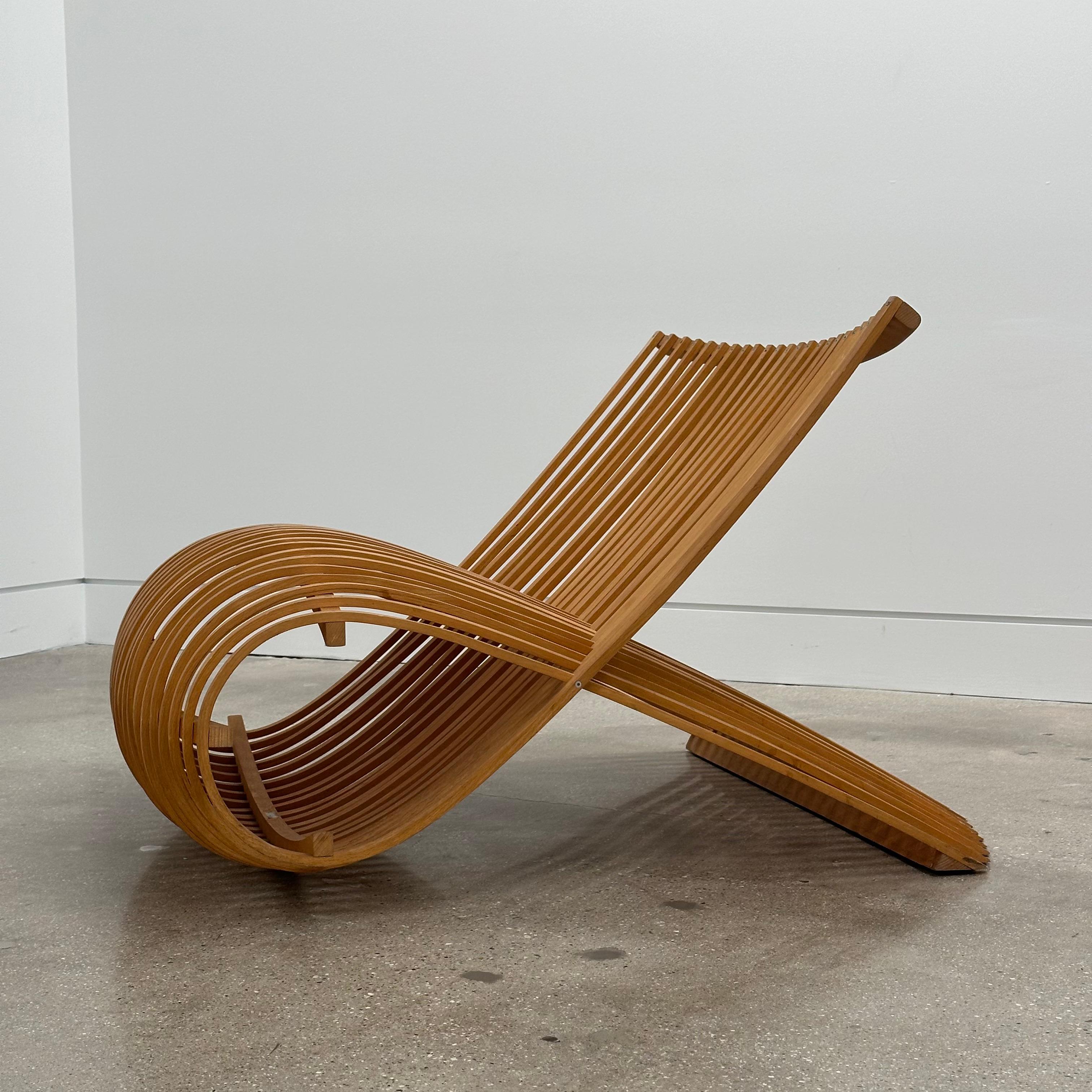 italien Chaise longue Wooden de Marc Newson pour Cappellini, Italie, 1988 en vente