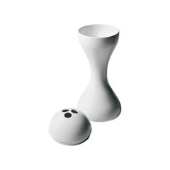 Marc Newson's Newson Vase in Polish White Ceramic for Cappellini