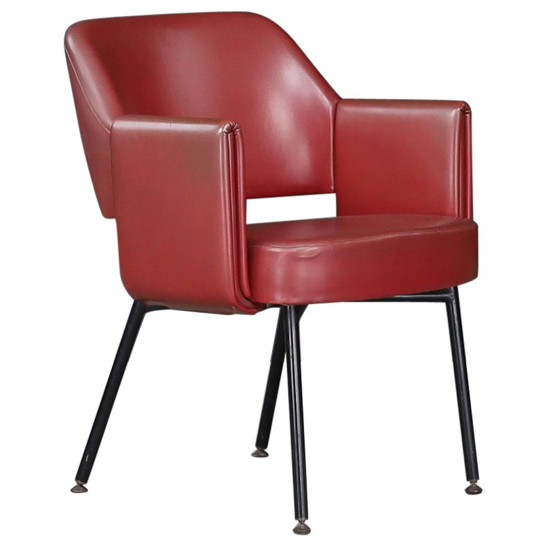 Marc and Pierre Simon "Deauville" Chair for SS France / Airborne, 1962 en vente