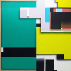 V-MD X 27 Pintura al óleo sobre lienzo Diseño digital Arte abstracto En Stock