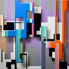 V-MD X 54 Pintura al óleo sobre lienzo Diseño digital Arte abstracto En Stock