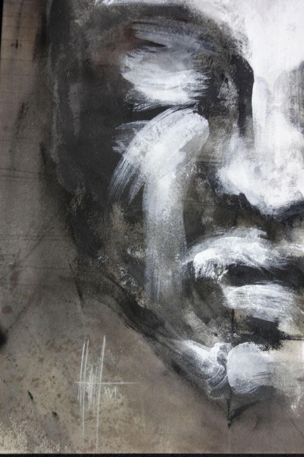 Marc Prat: painting: Meditation II For Sale 5