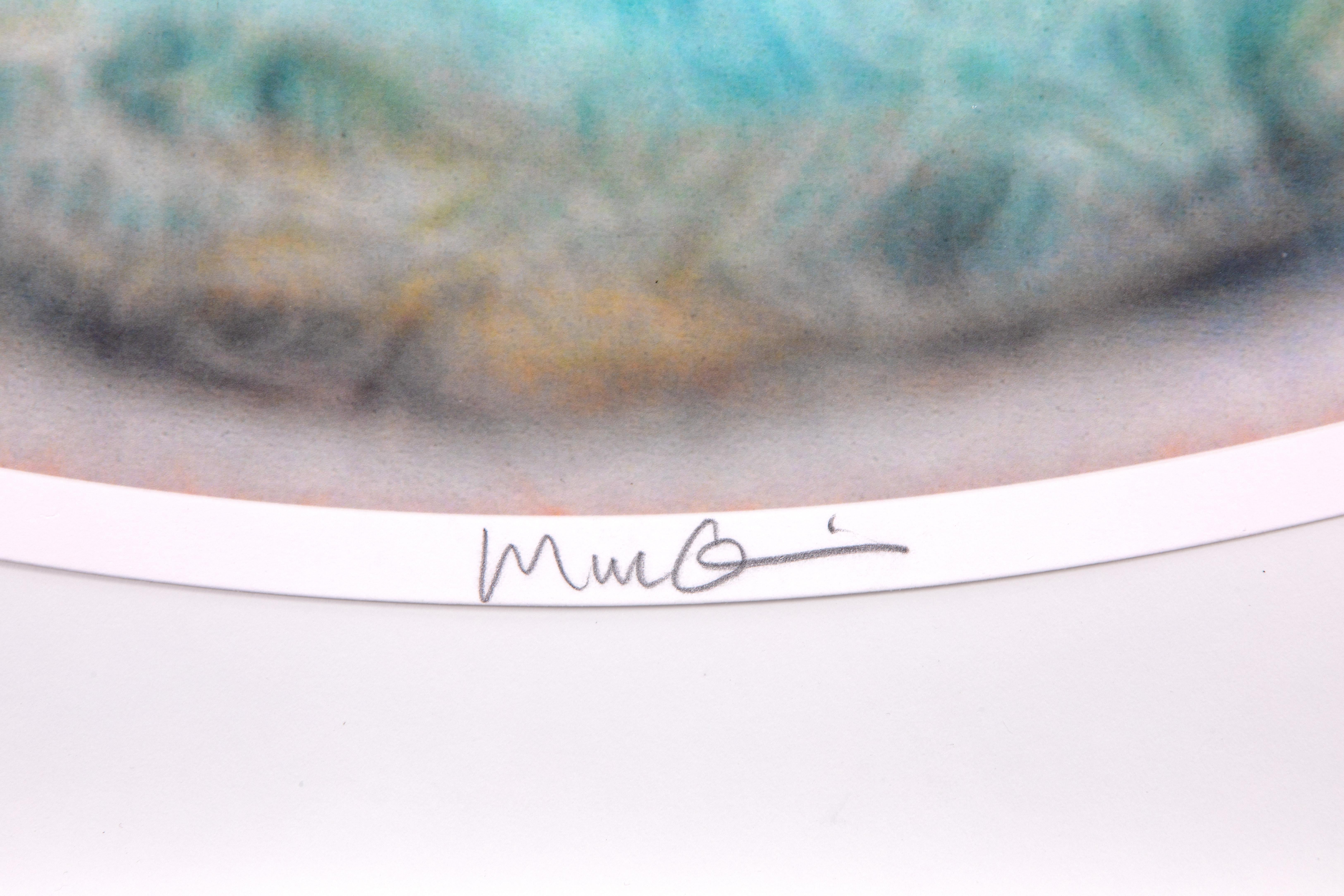 'Ice Age' Iris Archival Screen Print with Diamond Dust, 2023 For Sale 2