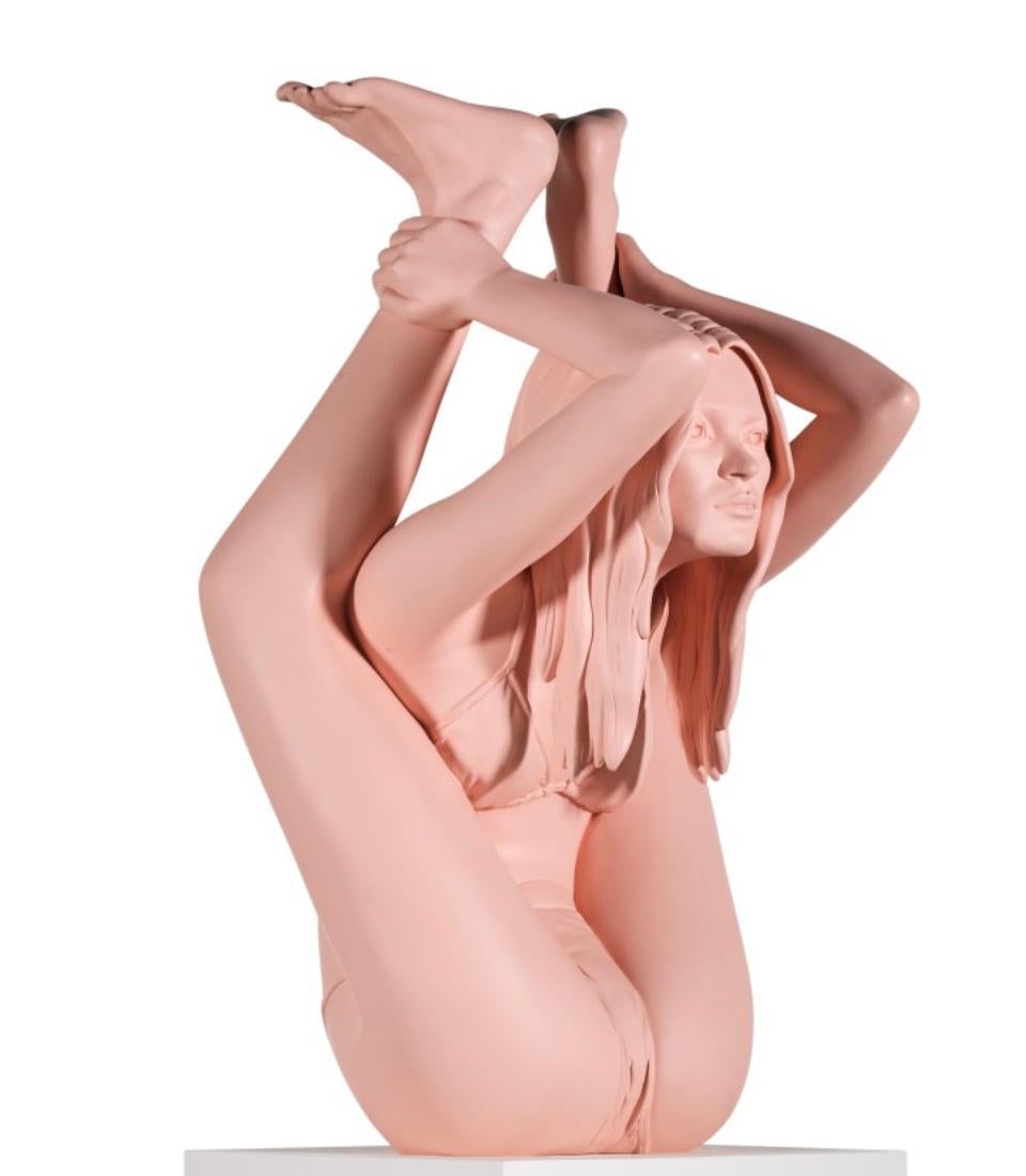 Marc Quinn Figurative Sculpture - SPHINX (CARYATID) PINK
