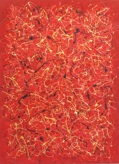 Ancient Wisdom - Large Abstract Textural Layered Expressionist Painting