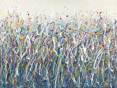 Celebrar 3 - Pintura Expresionista Abstracta Textural