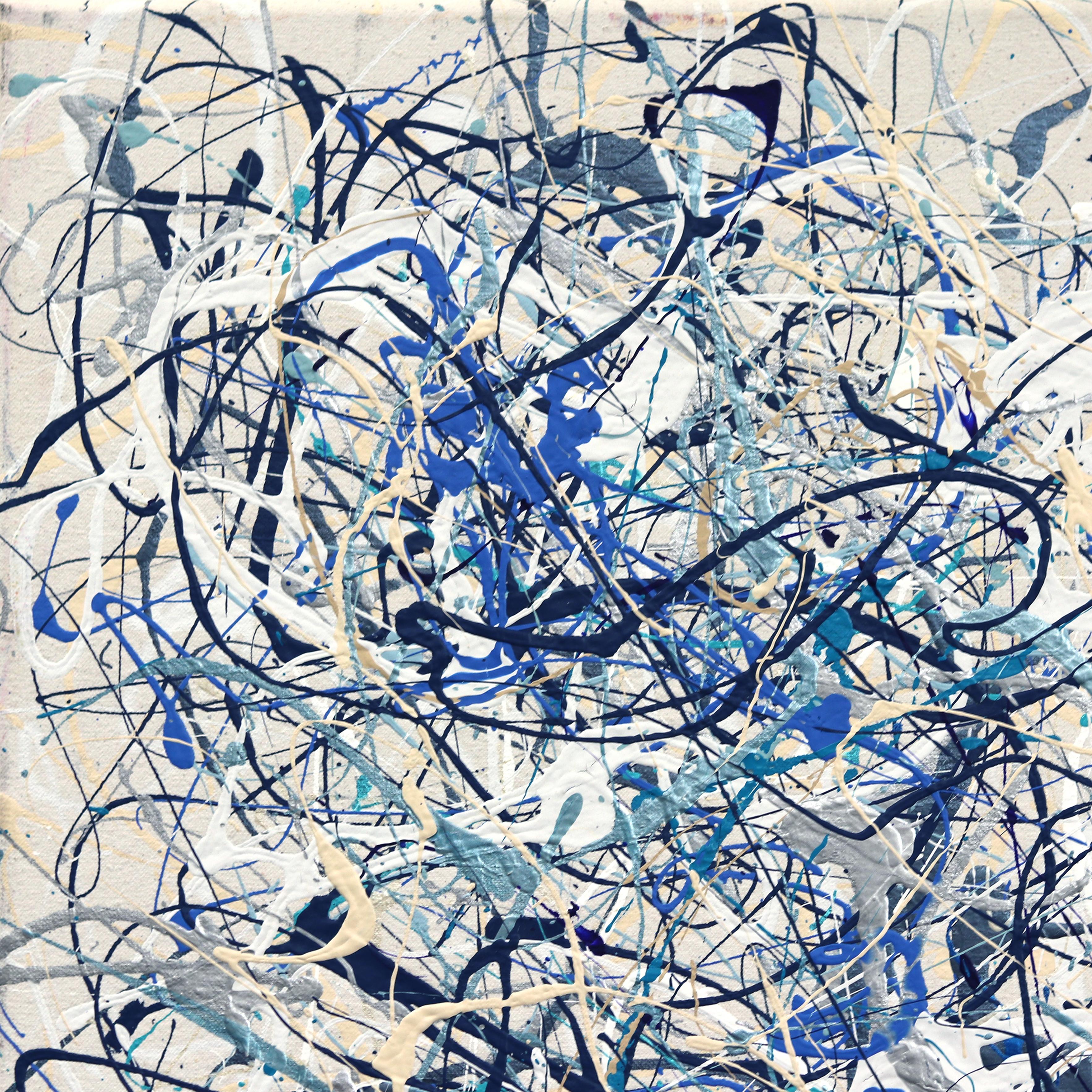 Los Angeles artist Marc Raphael's abstract expressionism paintings are influenced by New York's abstract expressionist movement. After encountering Jackson Pollock’s work for the first time in the 90s, Raphael was enraptured by the scale, energy,