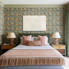 Fly Me to the Moon - Peinture acrylique abstraite monochrome avec gouttes d'eau métallisées