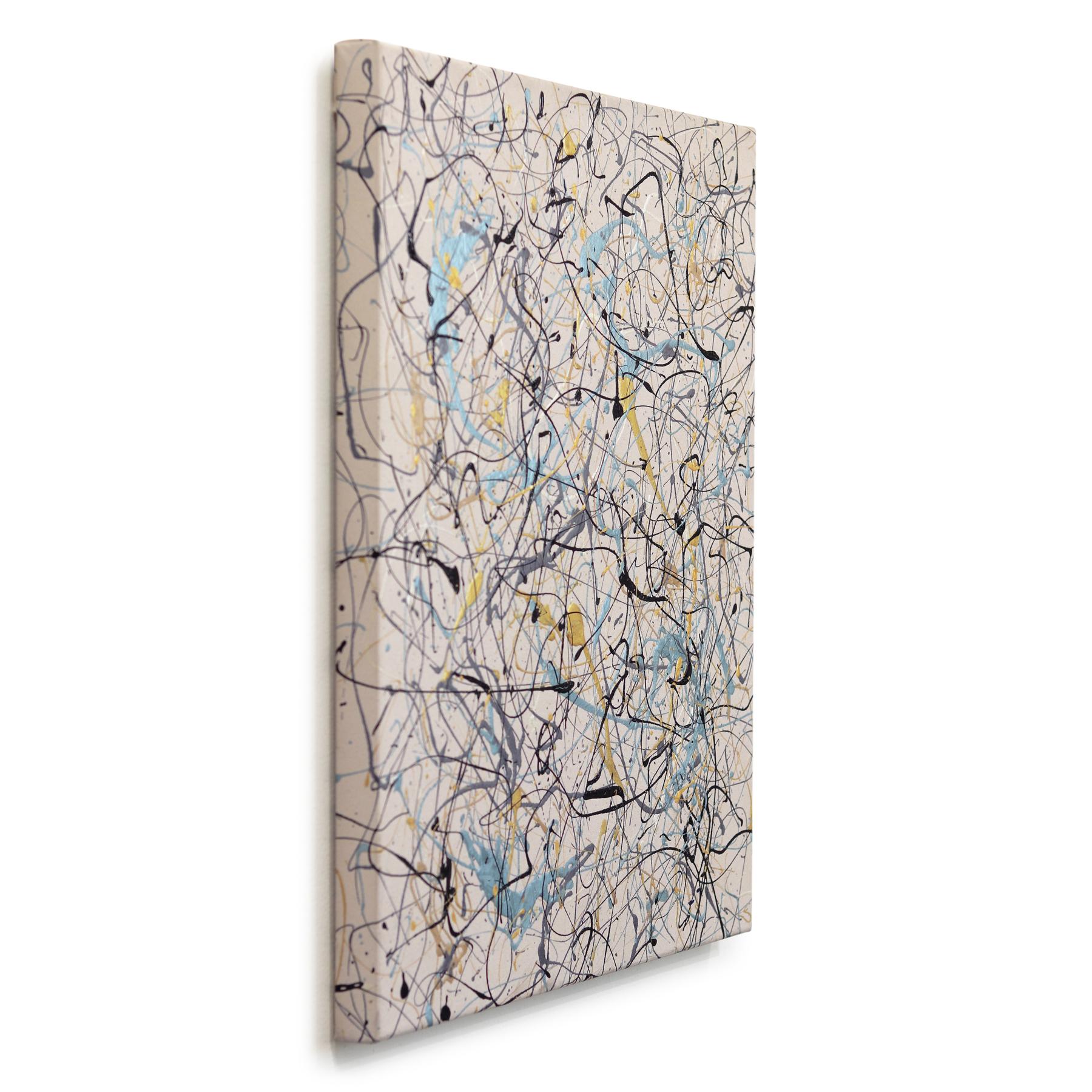 L'artiste de Los Angeles Marc Raphael séduit par ses peintures influencées par le mouvement expressionniste abstrait de New York. Après avoir découvert l'œuvre de Jackson Pollock pour la première fois dans les années 90, Raphael a été séduit par