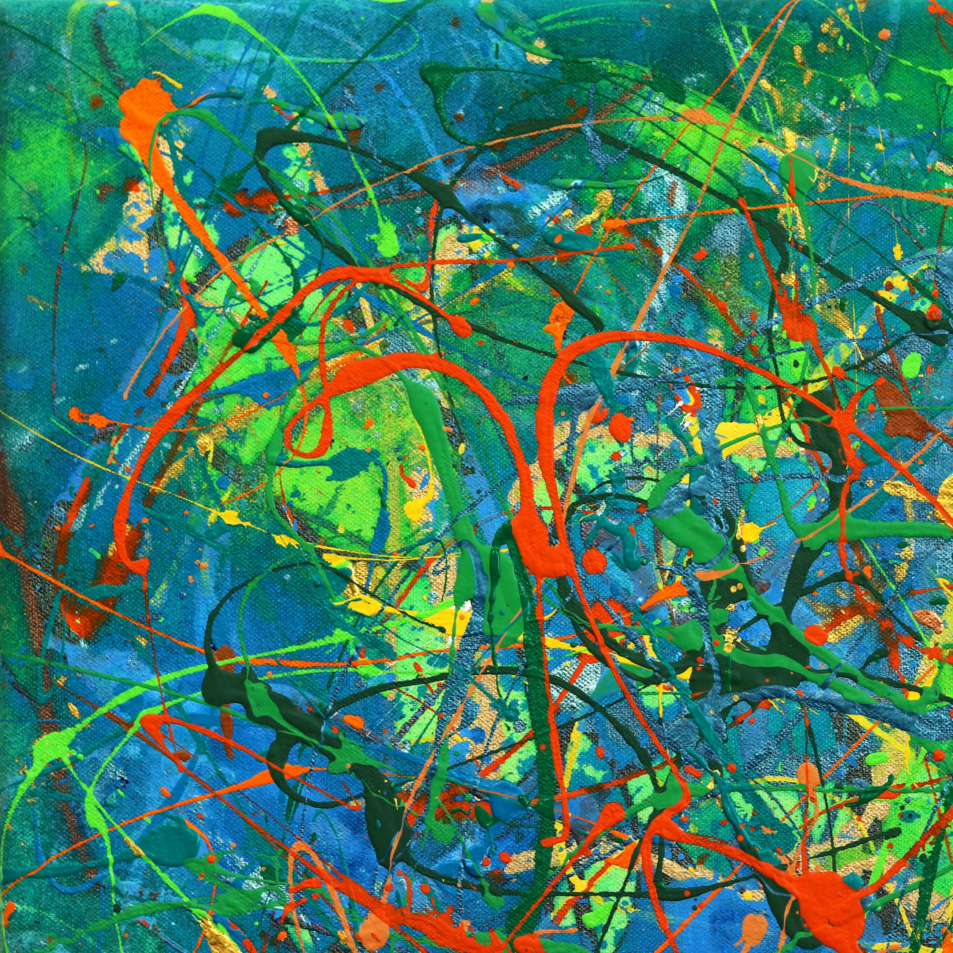 L'artiste de Los Angeles Marc Raphael séduit par ses peintures influencées par le mouvement expressionniste abstrait de New York. Après avoir découvert l'œuvre de Jackson Pollock pour la première fois dans les années 90, Raphael a été séduit par