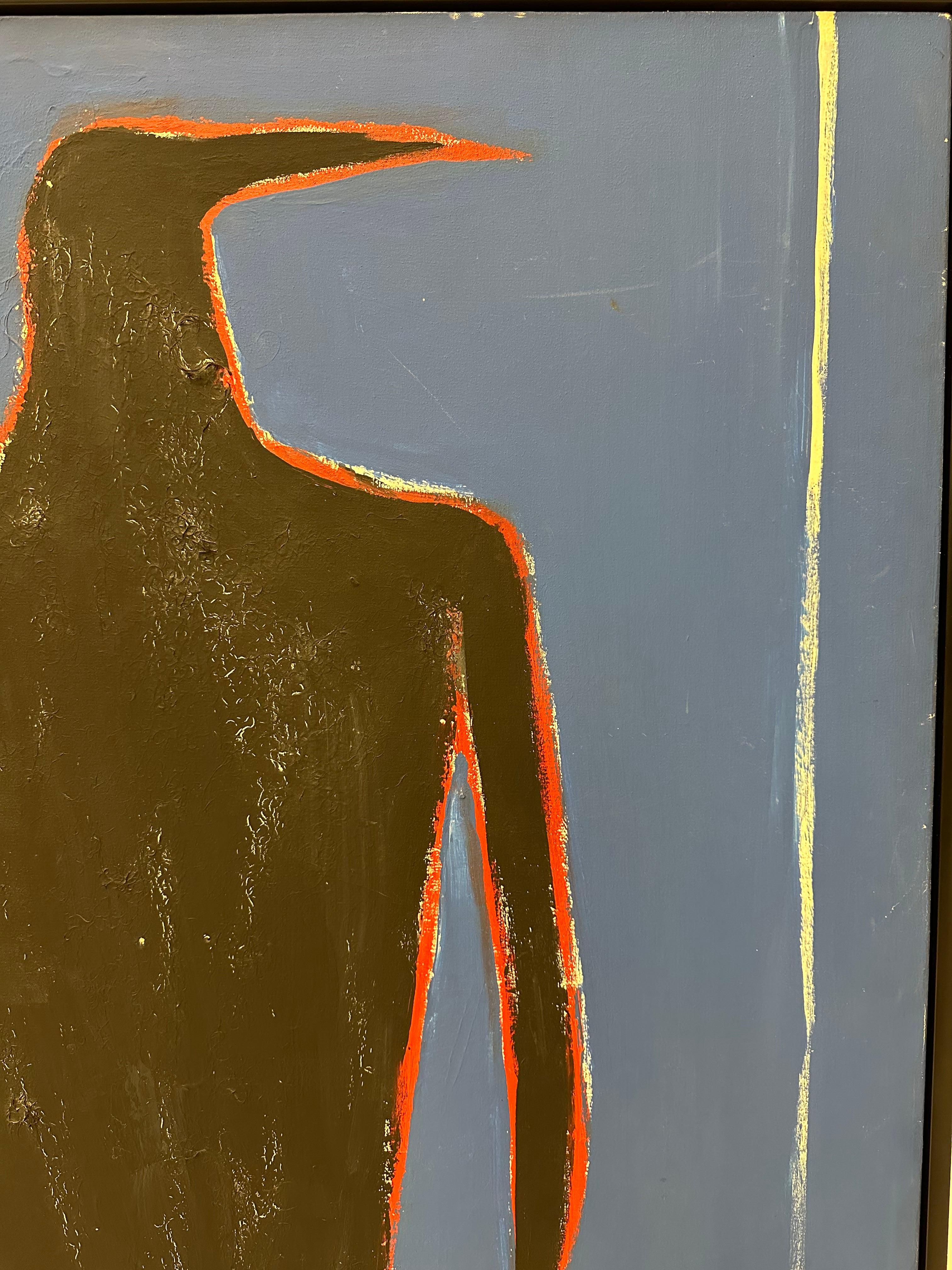 Grackel - Painting Contemporaneo di Marc Rawls