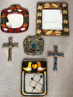 Marc Roussel Ceramista francés, Saint Portrait, Vallauris, años 60