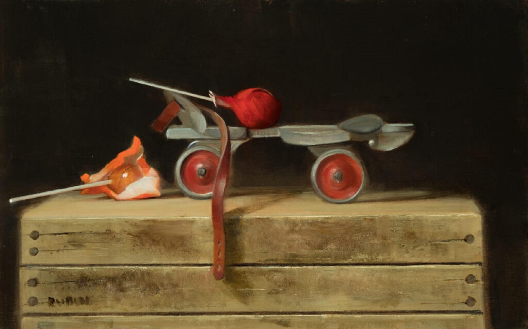 Retro Never-Fit - Realist Painting by Marc Rubin